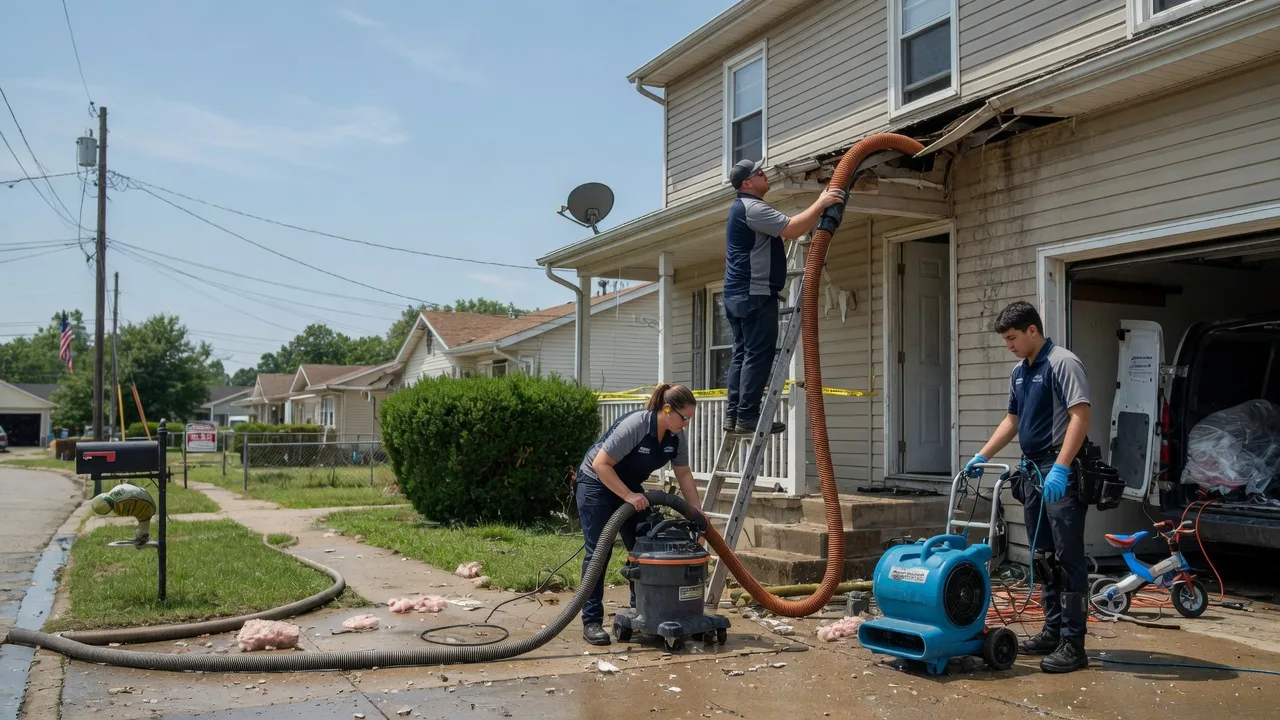 Water Damage Restoration in Gypsum, KS near me